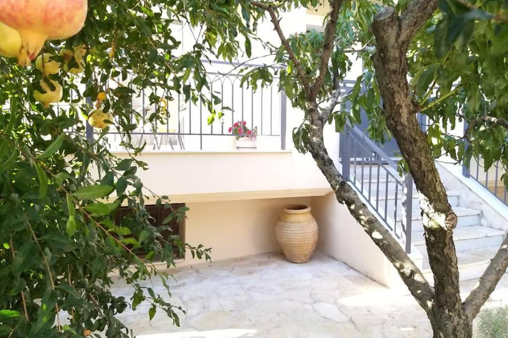 New, Bright, Cozy, Autonomous Apartment With Private Entrance And Garden, 42 M2, 5Min To The Beach And City Center Kalamata Dış mekan fotoğraf